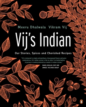 Paperback Vij's Indian: Our Stories, Spices and Cherished Recipes: A Cookbook Book