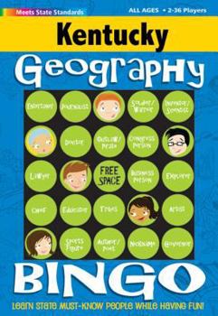 Hardcover Kentucky Geography Bingo Game! Book