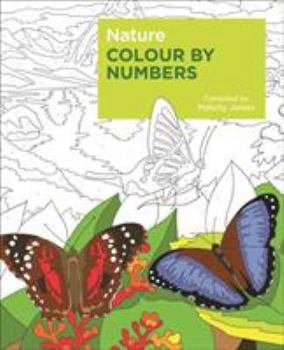 Paperback Nature Colour by Numbers Book