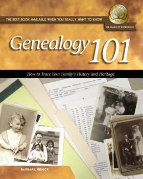 Paperback Genealogy 101: How to Trace Your Family's History and Heritage (National Genealogical Society Guides) Book