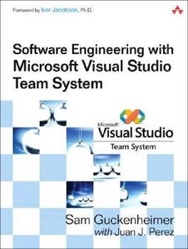 Paperback Software Engineering with Microsoft Visual Studio Team System Book