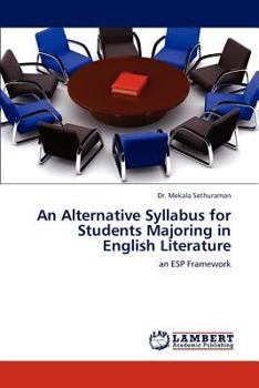 Paperback An Alternative Syllabus for Students Majoring in English Literature Book