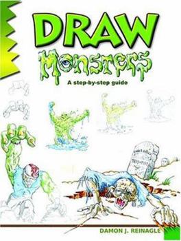 Paperback Draw Monsters Book