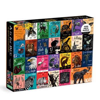 Misc. A is for Bee: An Alphabet in Translation 1000 Piece Family Puzzle Book