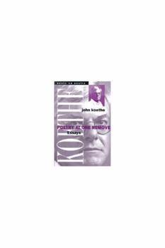 Hardcover Poetry at One Remove: Essays Book