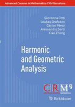 Paperback Harmonic and Geometric Analysis Book