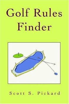 Paperback Golf Rules Finder Book