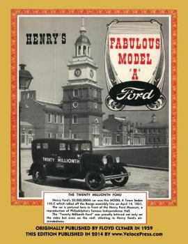 Paperback Henry's Fabulous Model a Ford Book