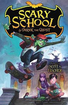 Hardcover Scary School Book