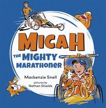 Hardcover Mighty Micah the Marathoner Book
