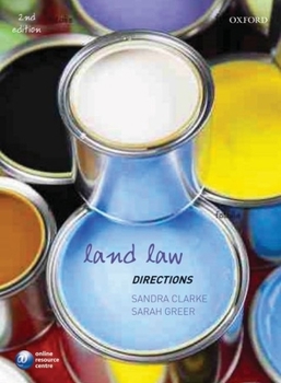 Paperback Land Law Directions Book