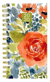 Cool Blooms Small Weekly Monthly 2020 Planner