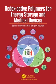 Hardcover Redox-active Polymers for Energy Storage and Medical Devices Book
