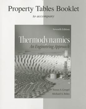 Paperback Property Tables Booklet Thermodynamics Book