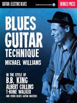 Paperback Blues Guitar Technique Book/Online Audio Book
