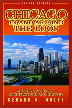 Paperback Chicago In and Around the Loop : Walking Tours of Architecture and History Book