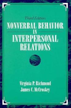 Paperback Nonverbal Behavior in Interpersonal Relations Book