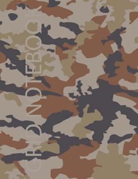 Grid Notebook: Military Cover, 8.5 X 11 (full size)