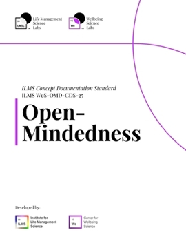 Paperback ILMS Concept Documentation Standard - Open-Mindedness (WeS-OMD-CDS-25) Book