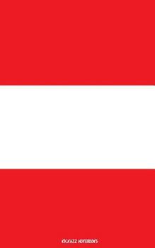 Paperback Flag of Austria: Notebook Book