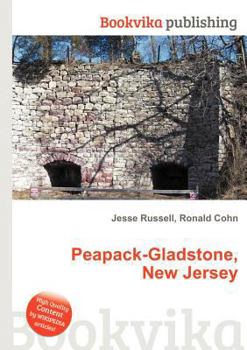 Paperback Peapack-Gladstone, New Jersey Book