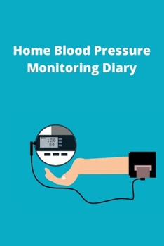 Paperback Home Blood Pressure Monitoring Diary Book