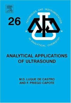 Hardcover Analytical Applications of Ultrasound: Volume 26 Book
