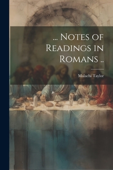 Paperback ... Notes of Readings in Romans .. Book