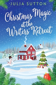 Paperback Christmas Magic At The Writers' Retreat [Large Print] Book
