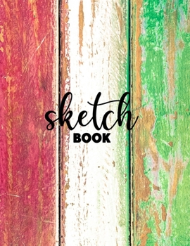 Paperback Blank Drawing Book: Notebook for Drawing, Writing, Painting, Sketching or Doodling, 8.5" X 11", Personalized Artist Sketchbook: 120 pages, Book