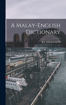 Hardcover A Malay-english Dictionary Book