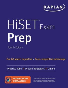 Paperback Hiset Exam Prep: Practice Tests + Proven Strategies + Online Book