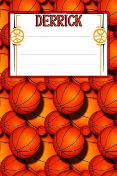 Paperback Basketball Life Derrick: College Ruled Composition Book