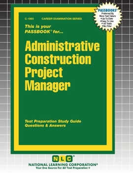 Administrative Construction Project Manager (Career Examination)