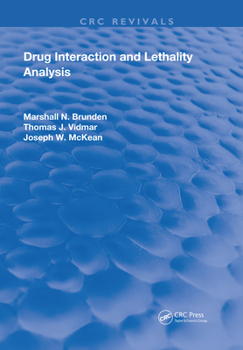 Paperback Drug Interaction & Lethality Analysis Book
