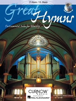 Paperback Great Hymns: F Horn/Eb Horn - Grade 3-4 [With CD (Audio)] Book