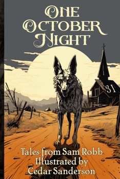 Paperback One October Night: 31 Illustrations and Their Stories Book