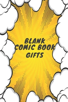 Paperback Blank Comic Book gifts: Blank Comic Book gifts Lovers / Write and Draw Your Own Comics gifts Gift, Variety of Templates for Creative (Comic Sk Book