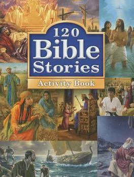 Paperback 120 Bible Stories Activity Book