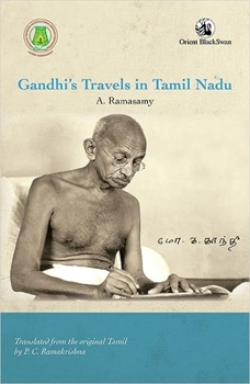 Hardcover Gandhi's Travels in Tamil Nadu [Tamil] Book