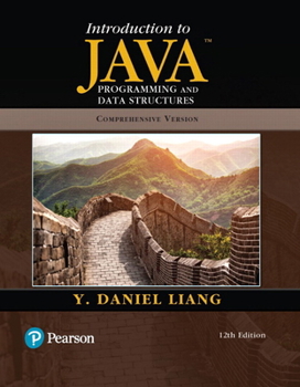 Paperback Introduction to Java Programming and Data Structures, Comprehensive Version Book