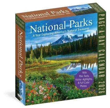 Paper Catalog National Parks Page-A-Day(r) Calendar 2026 Book