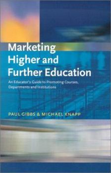 Paperback Marketing Higher and Further Education Book