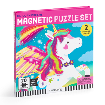 Misc. Unicorn Dreams Magnetic Puzzles Set Book