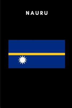 Paperback Nauru: Country Flag A5 Notebook to write in with 120 pages Book
