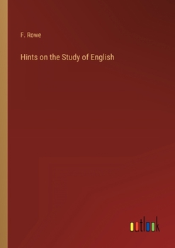 Paperback Hints on the Study of English Book