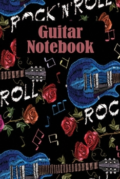 Paperback Guitar Notebook: Guitar Tab Notebook-Guitar Tablature Notebook-Guitar Lover Tab Notebook Book