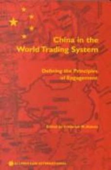 Hardcover China in the World Trading System Book