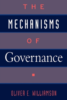 Paperback The Mechanisms of Governance Book