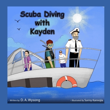 Paperback Scuba Diving with Kayden Book